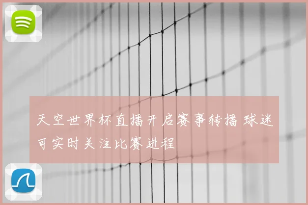 天空世界杯直播开启赛事转播 球迷可实时关注比赛进程